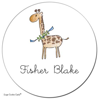 Sugar Cookie Gift Stickers - Tall Boy Sugar Cookie Gift Stickers - Tall Boy